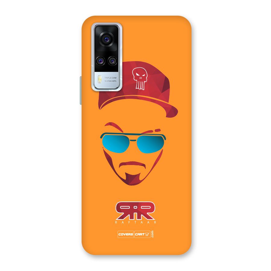 Raftaar Orange Back Case for Vivo Y51A