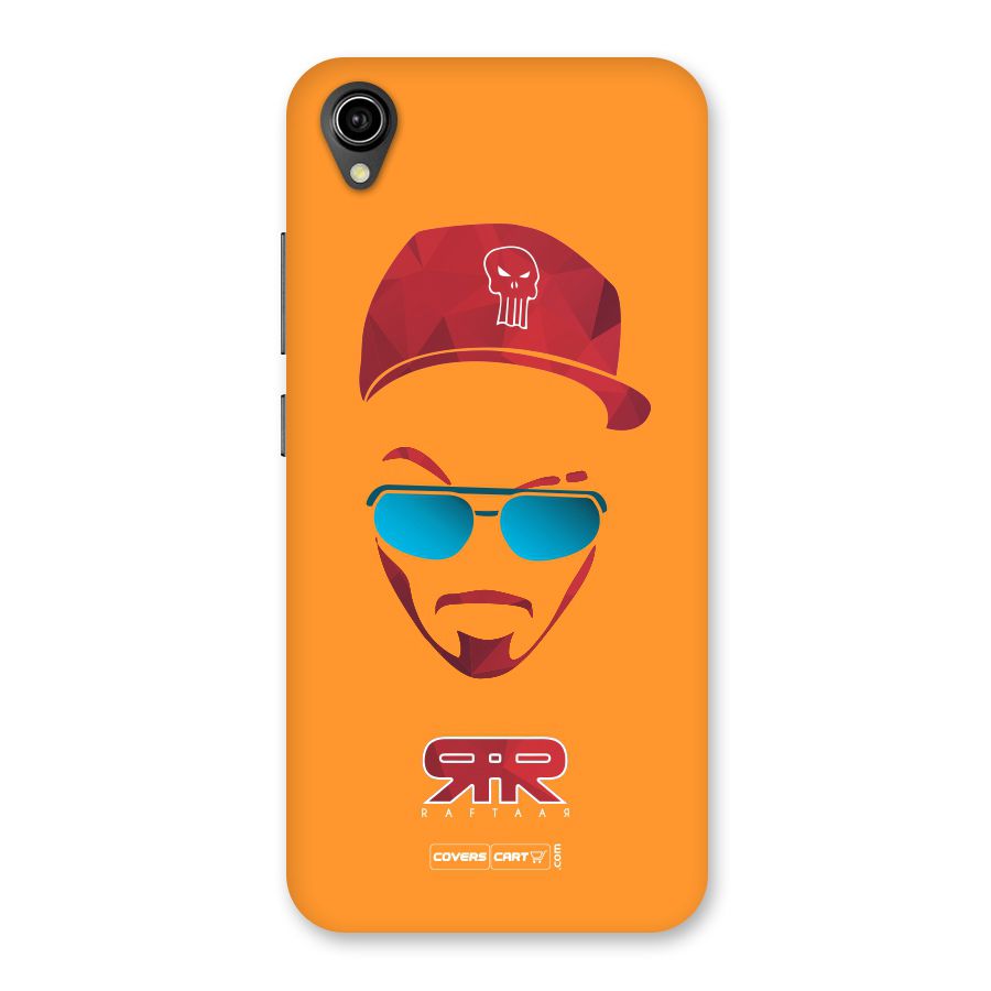 Raftaar Orange Back Case for Vivo Y90