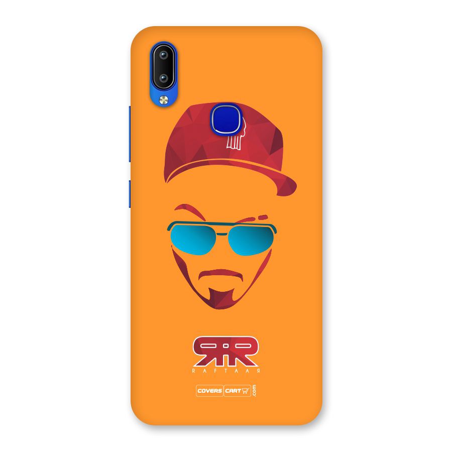 Raftaar Orange Back Case for Vivo Y91