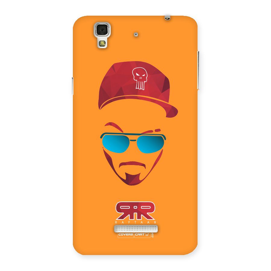 Raftaar Orange Back Case for Yu Yureka
