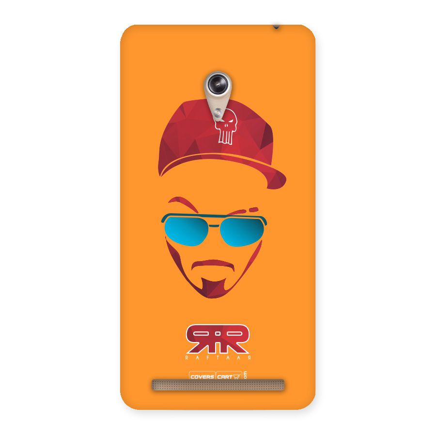 Raftaar Orange Back Case for Zenfone 6