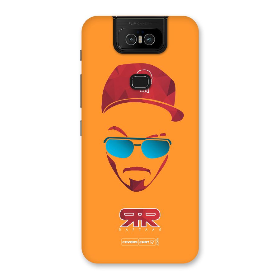 Raftaar Orange Back Case for Zenfone 6z