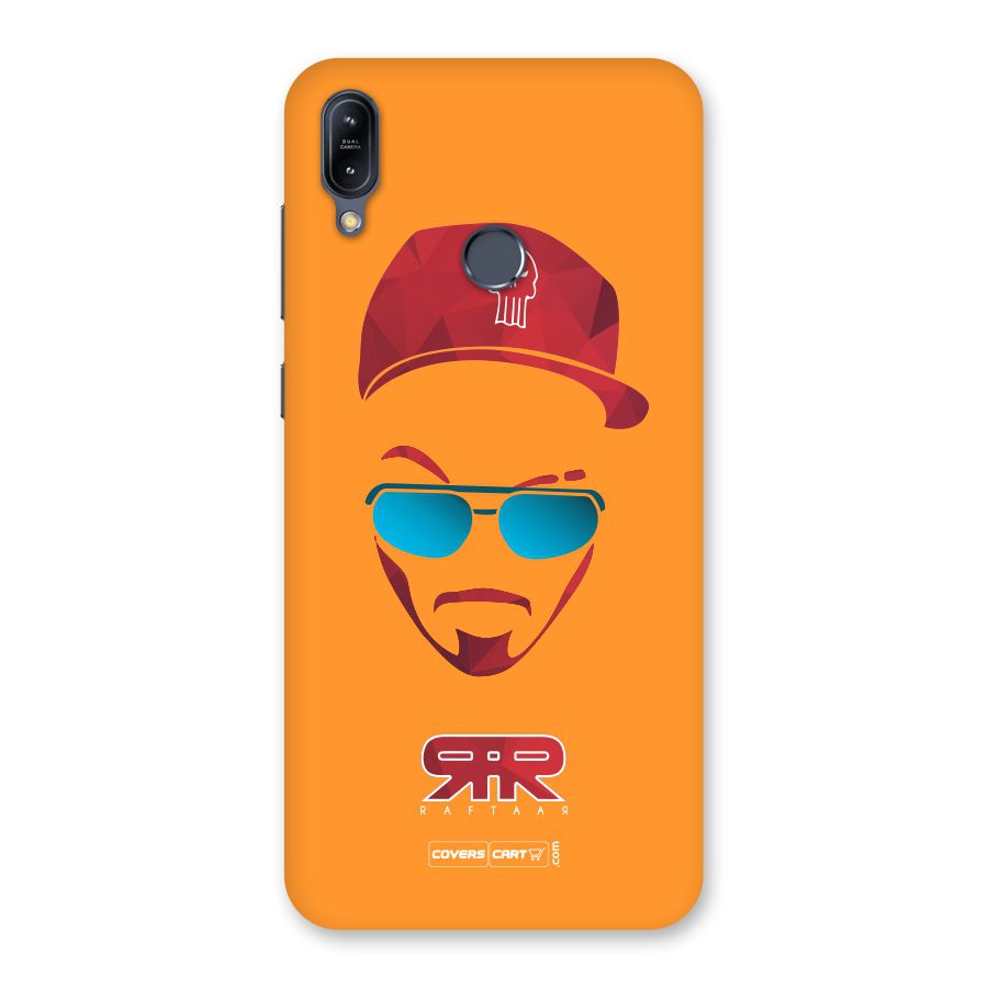Raftaar Orange Back Case for Zenfone Max M2