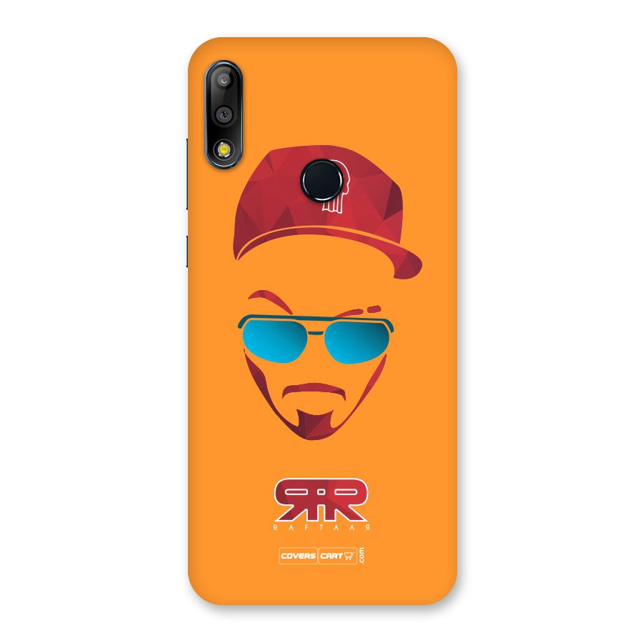Raftaar Orange Back Case for Zenfone Max Pro M2