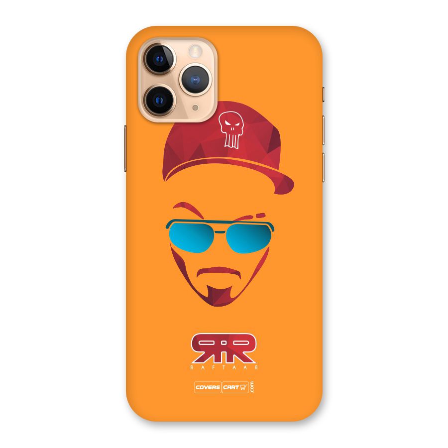 Raftaar Orange Back Case for iPhone 11 Pro