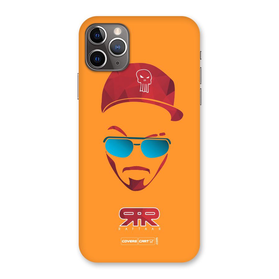 Raftaar Orange Back Case for iPhone 11 Pro Max