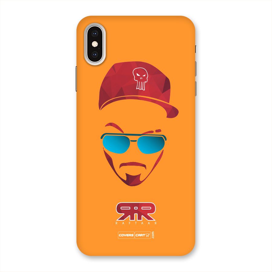 Raftaar Orange Back Case for iPhone XS Max