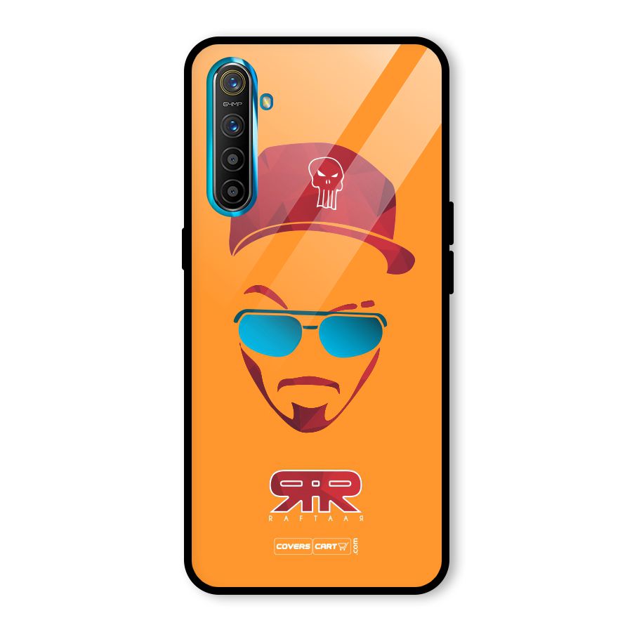 Raftaar Orange Glass Back Case for Realme X2