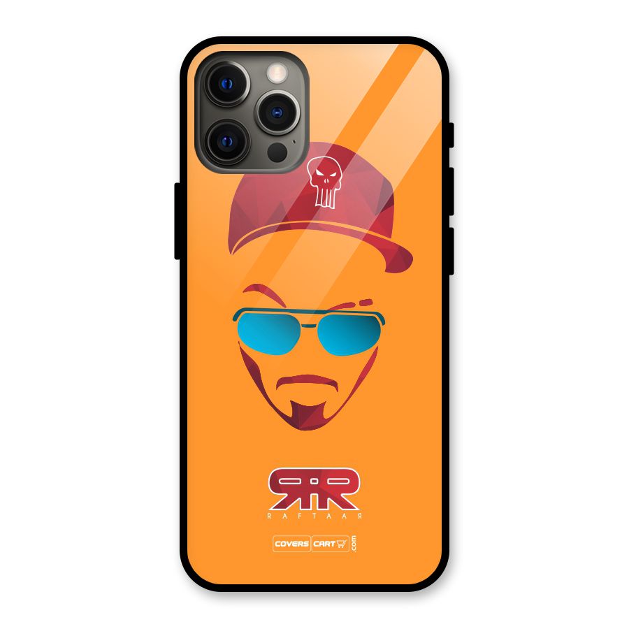 Raftaar Orange Glass Back Case for iPhone 12 Pro Max