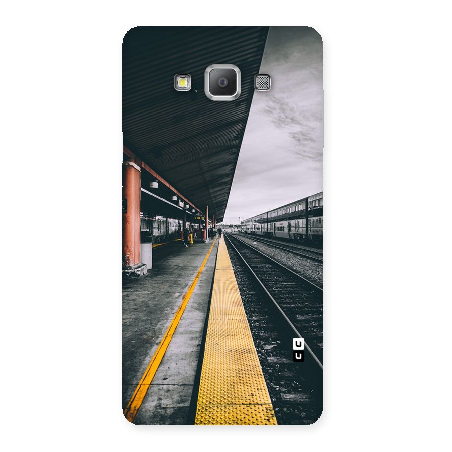 Railway Track Back Case for Galaxy A7