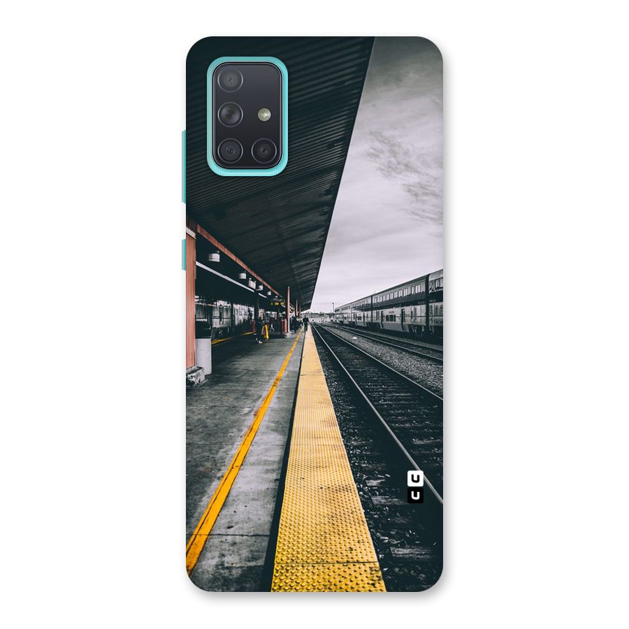 Railway Track Back Case for Galaxy A71