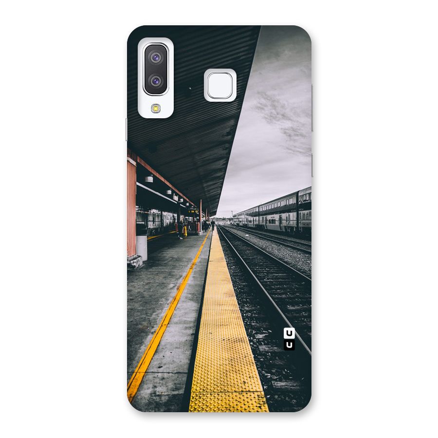 Railway Track Back Case for Galaxy A8 Star