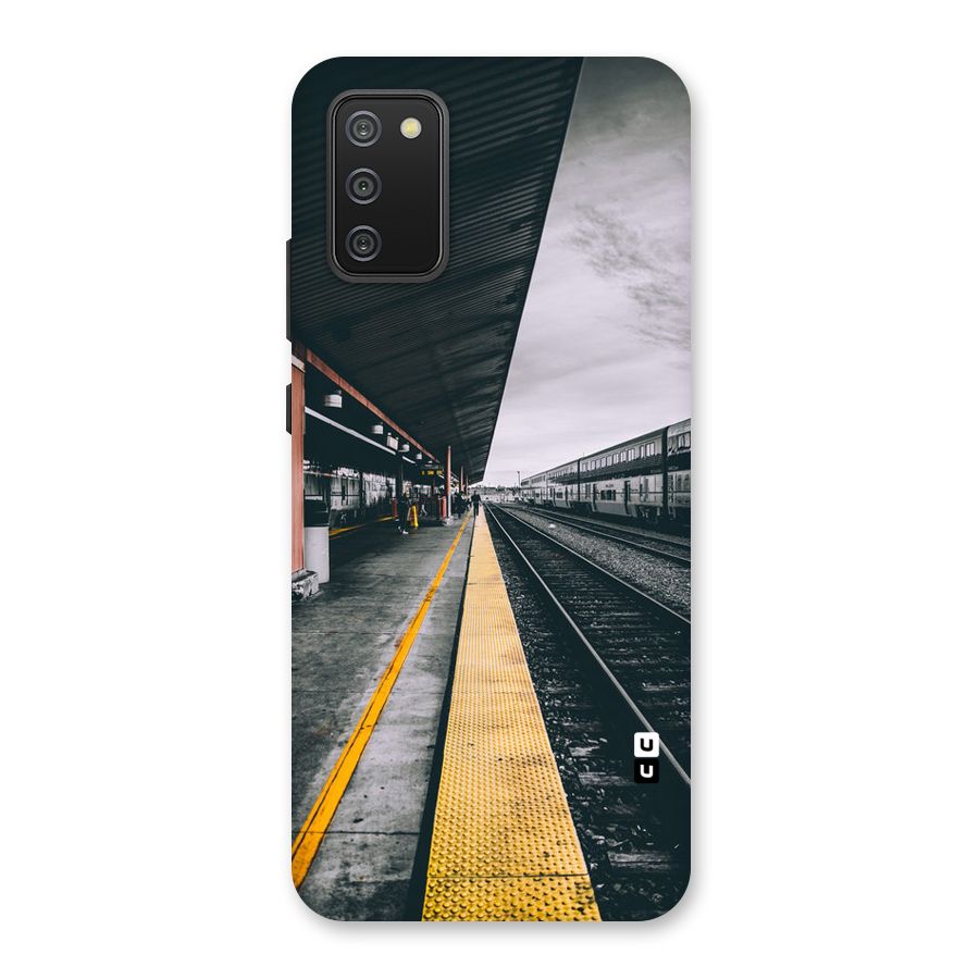Railway Track Back Case for Galaxy M02s