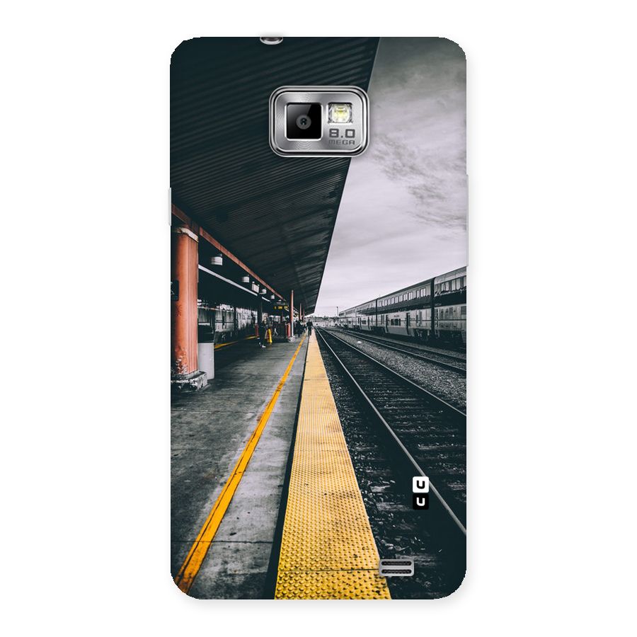 Railway Track Back Case for Galaxy S2