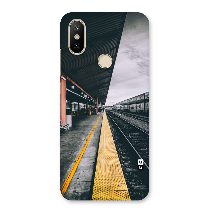 Railway Track Back Case for Mi A2