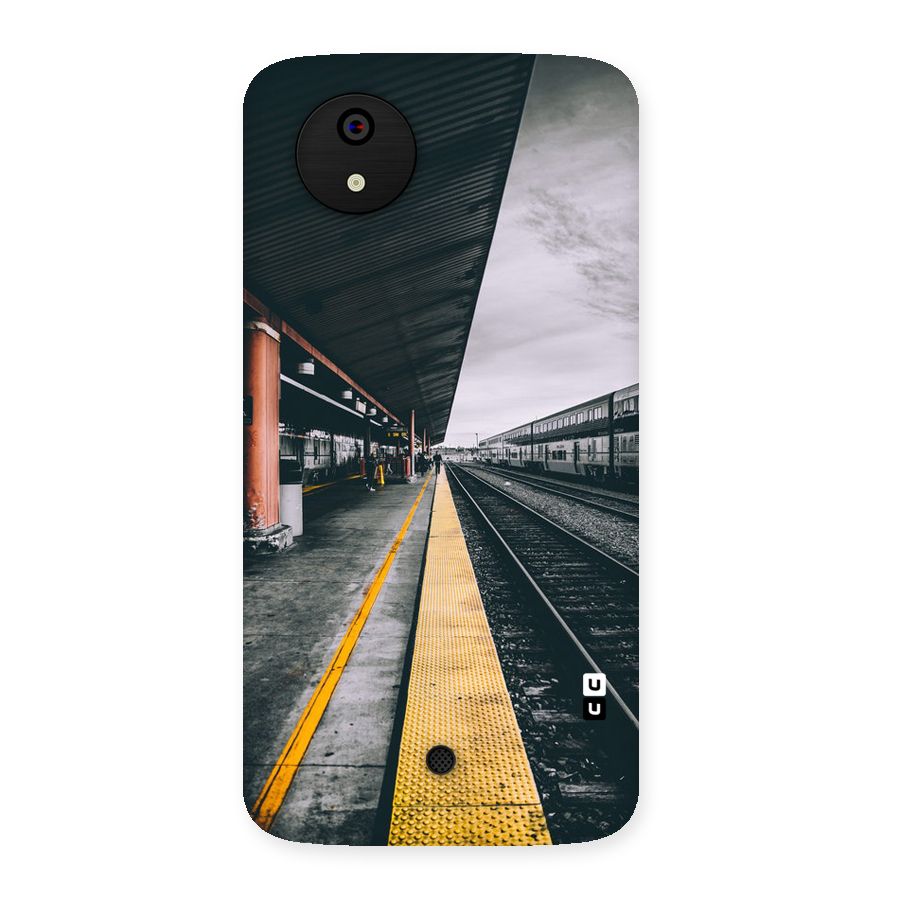 Railway Track Back Case for Micromax Canvas A1