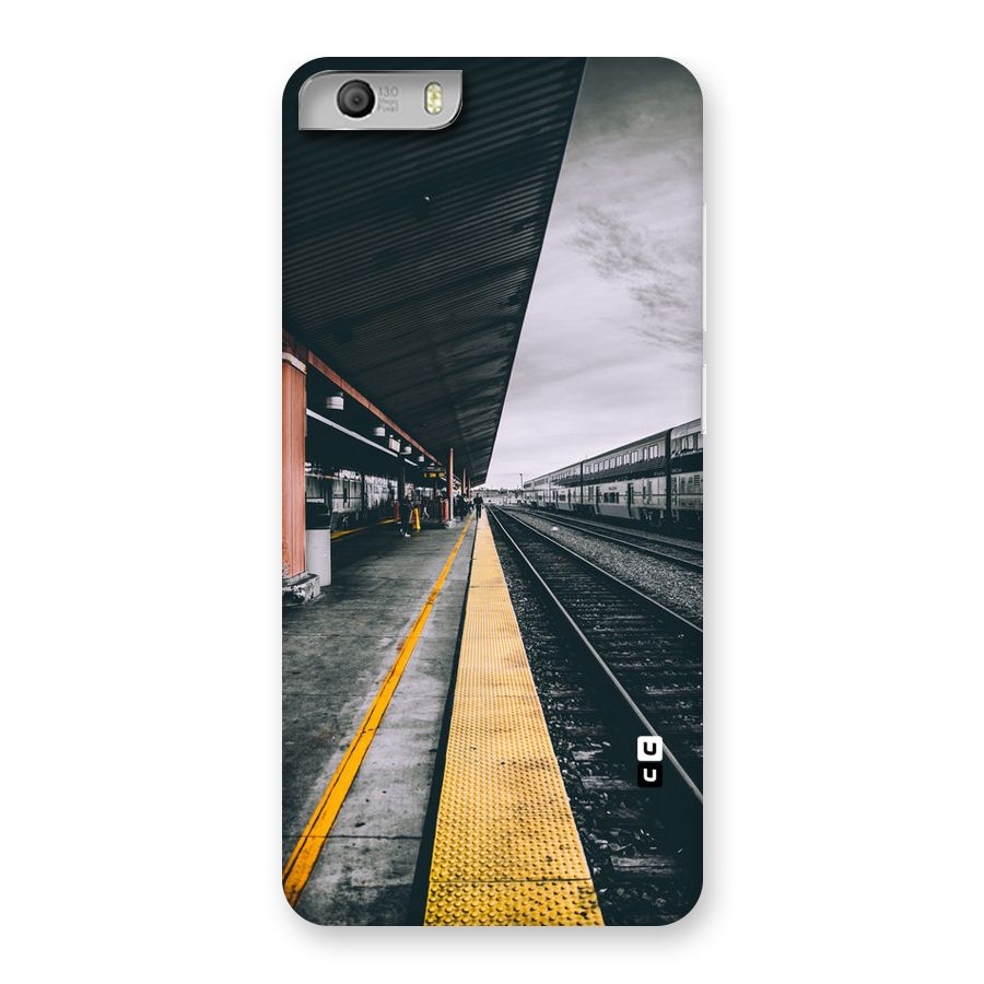 Railway Track Back Case for Micromax Canvas Knight 2