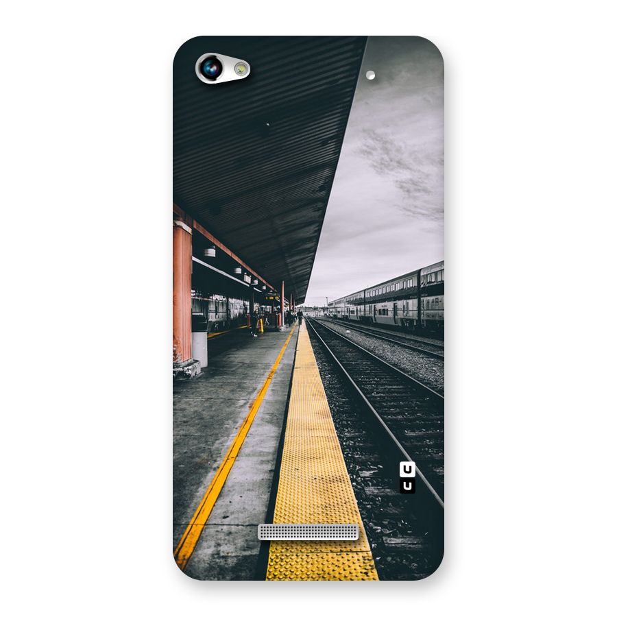 Railway Track Back Case for Micromax Hue 2