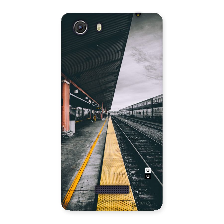 Railway Track Back Case for Micromax Unite 3