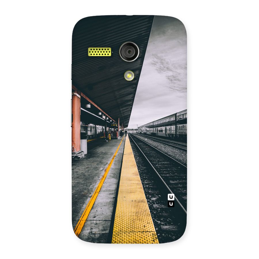 Railway Track Back Case for Moto G