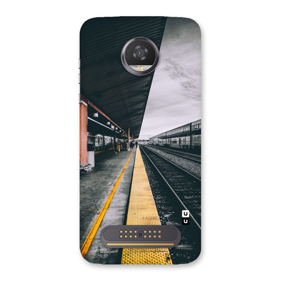 Railway Track Back Case for Moto Z2 Play