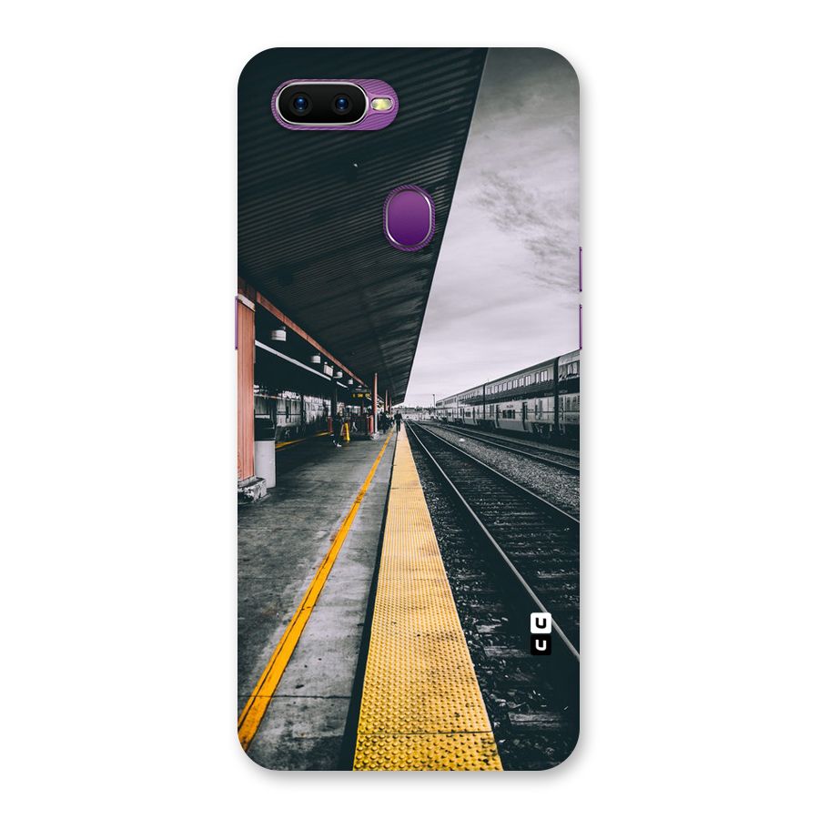 Railway Track Back Case for Oppo F9