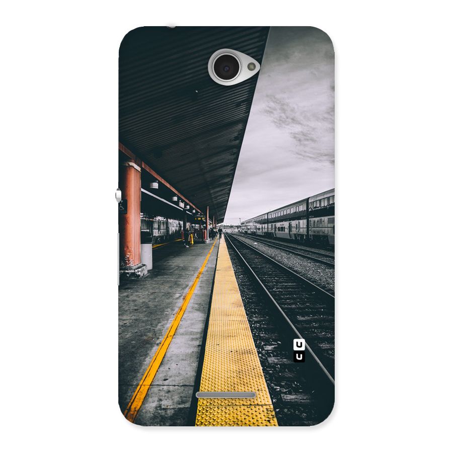 Railway Track Back Case for Sony Xperia E4