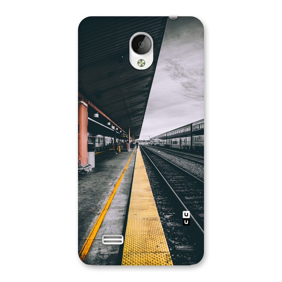 Railway Track Back Case for Vivo Y21