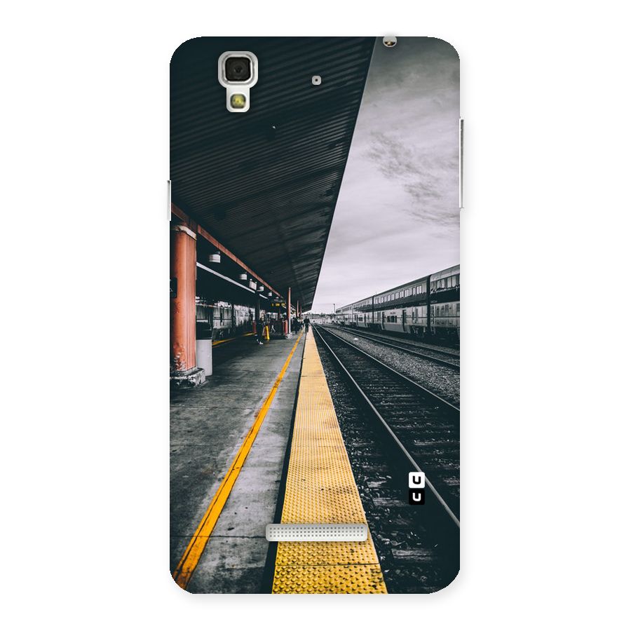 Railway Track Back Case for YU Yureka Plus
