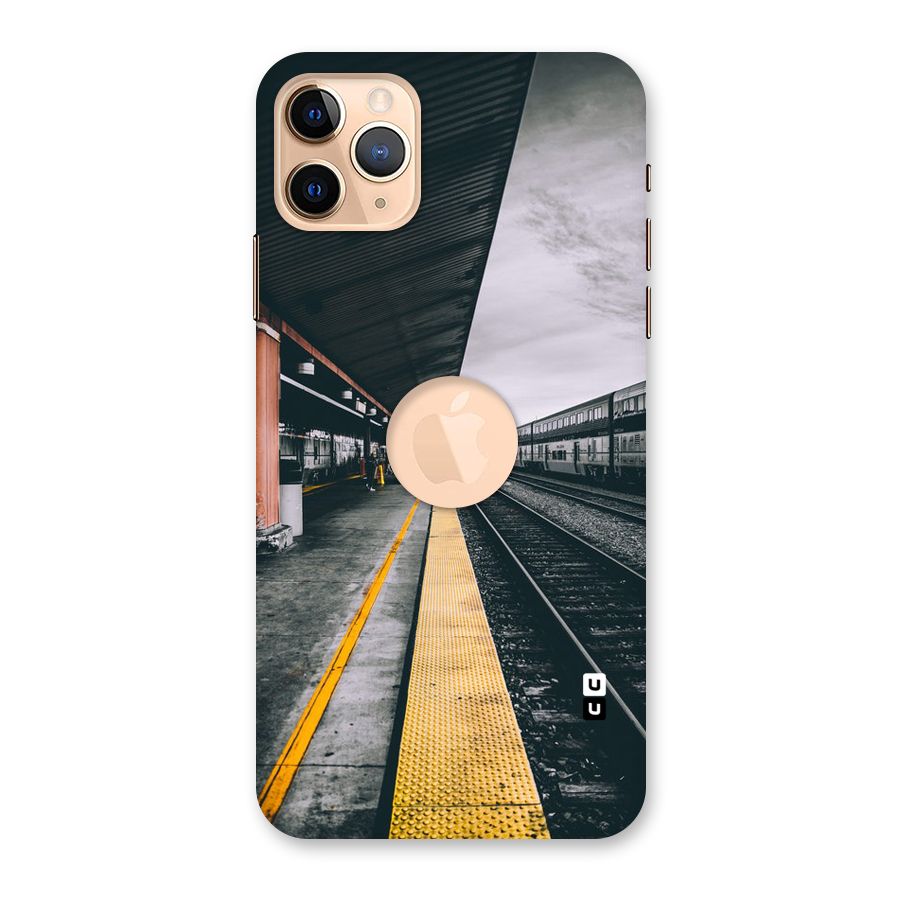 Railway Track Back Case for iPhone 11 Pro Max Logo Cut