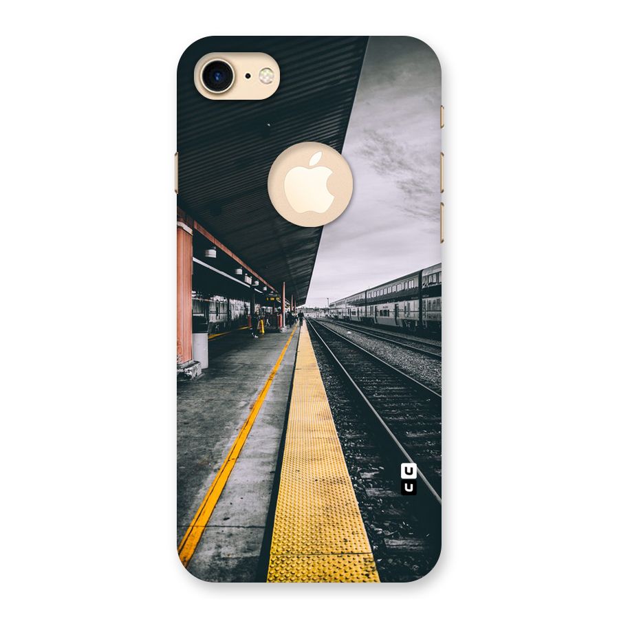 Railway Track Back Case for iPhone 7 Logo Cut