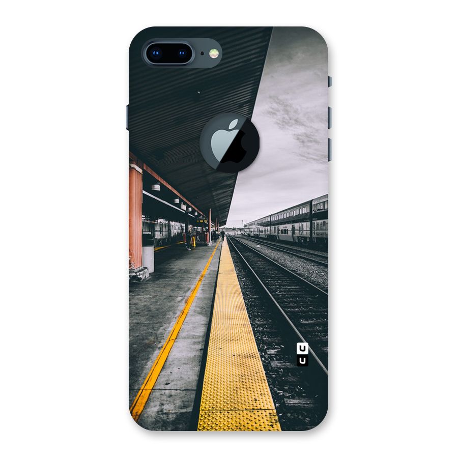 Railway Track Back Case for iPhone 7 Plus Logo Cut