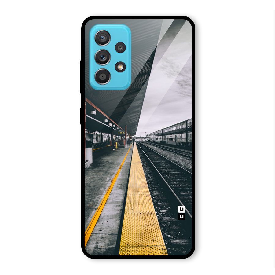 Railway Track Glass Back Case for Galaxy A52