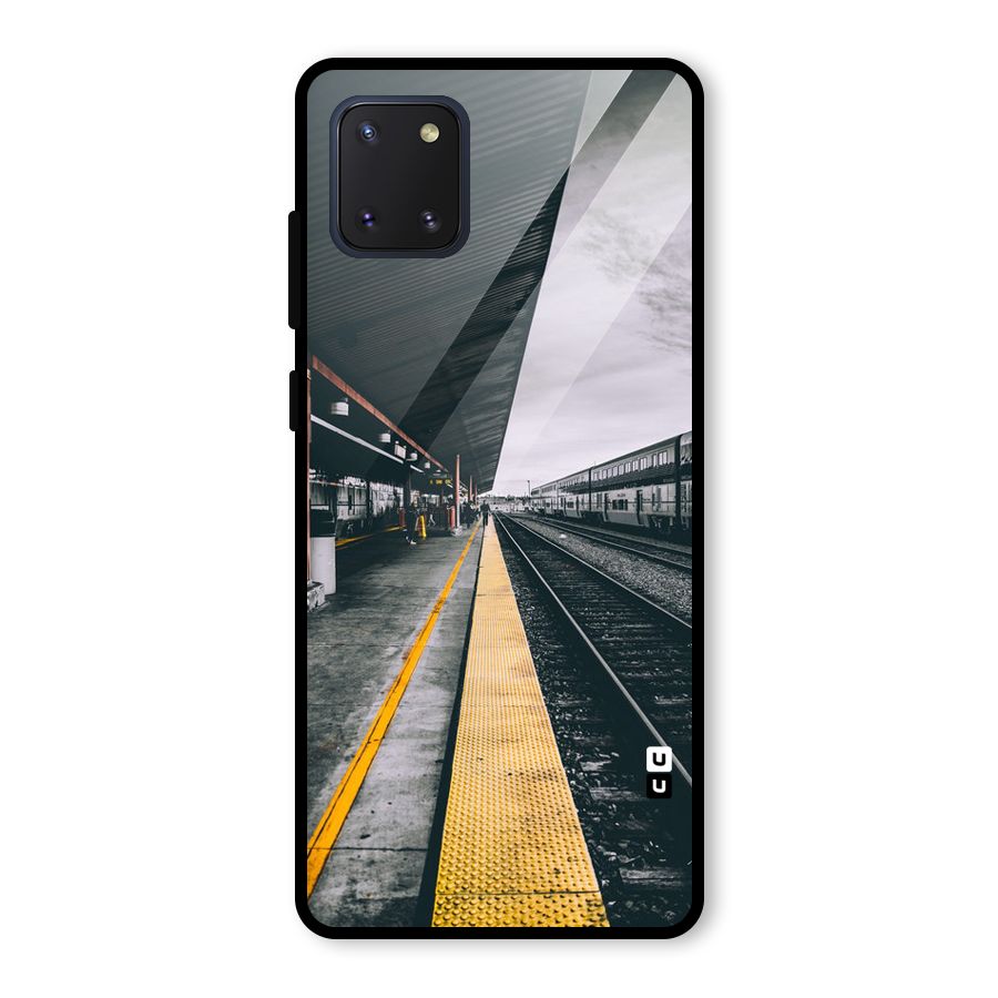 Railway Track Glass Back Case for Galaxy Note 10 Lite