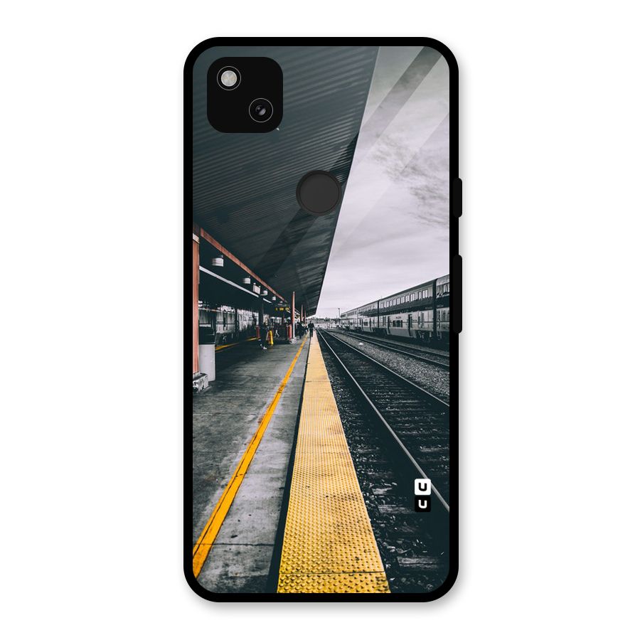 Railway Track Glass Back Case for Google Pixel 4a