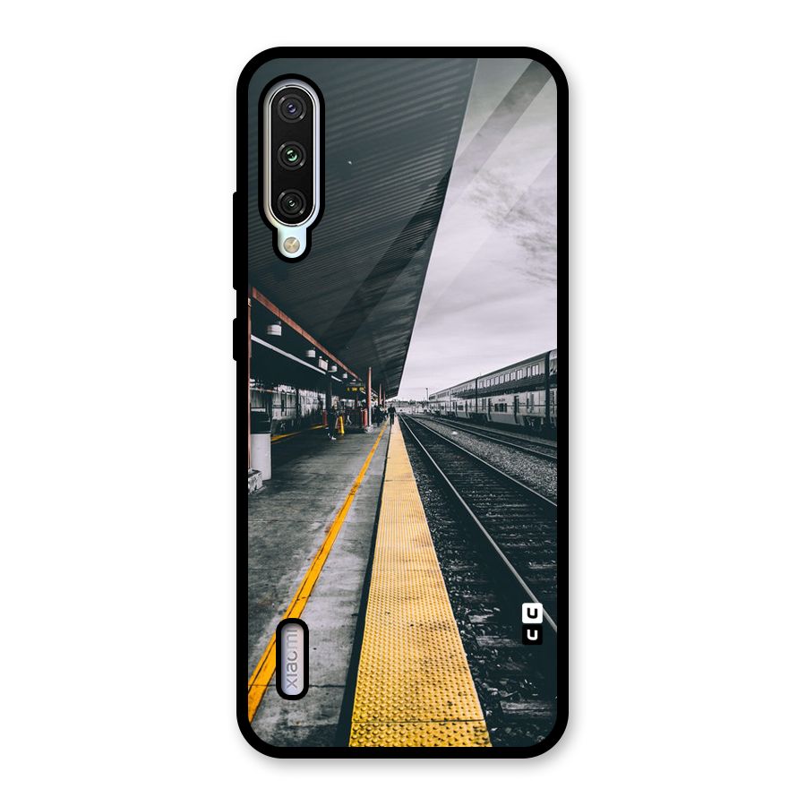 Railway Track Glass Back Case for Mi A3