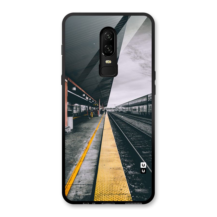 Railway Track Glass Back Case for OnePlus 6