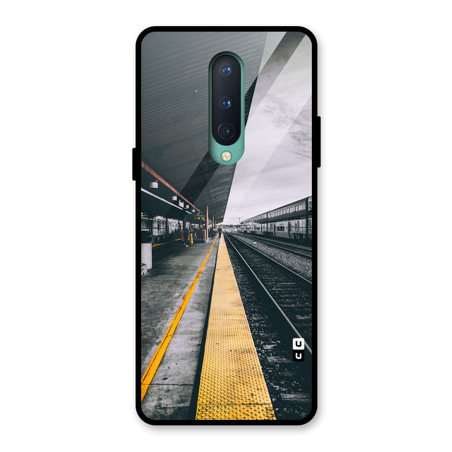 Railway Track Glass Back Case for OnePlus 8