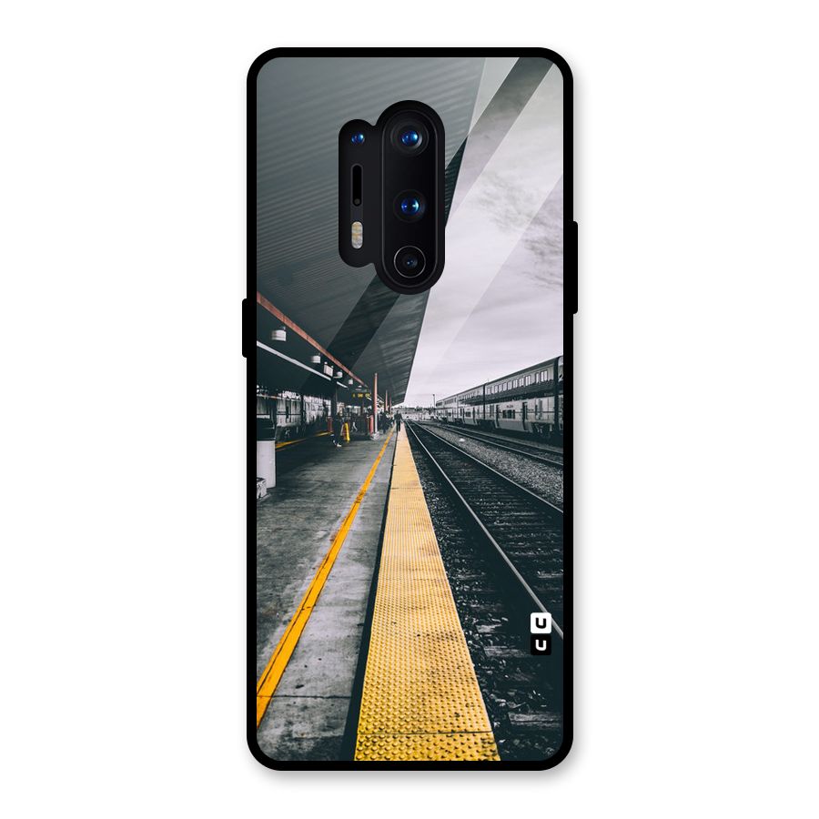 Railway Track Glass Back Case for OnePlus 8 Pro