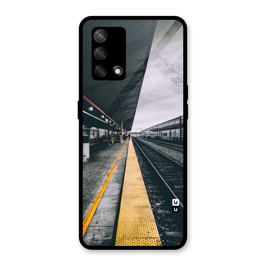 Railway Track Glass Back Case for Oppo F19
