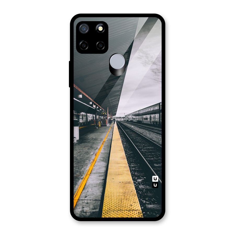 Railway Track Glass Back Case for Realme Narzo 30A