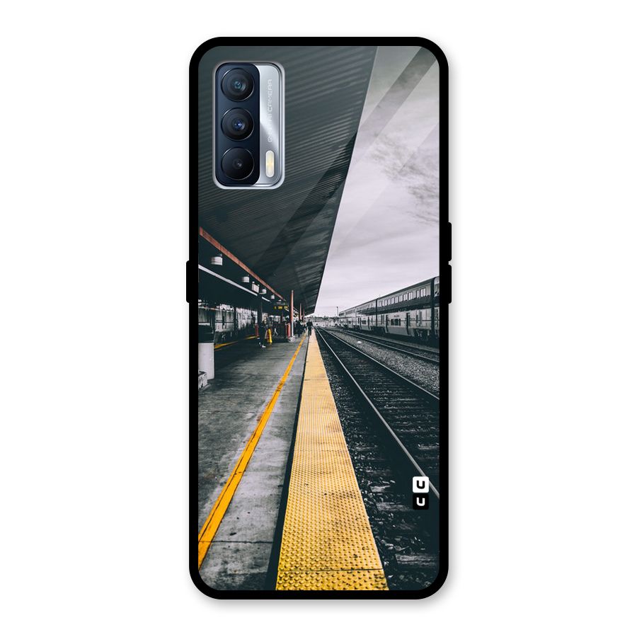 Railway Track Glass Back Case for Realme X7