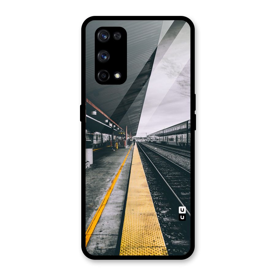 Railway Track Glass Back Case for Realme X7 Pro