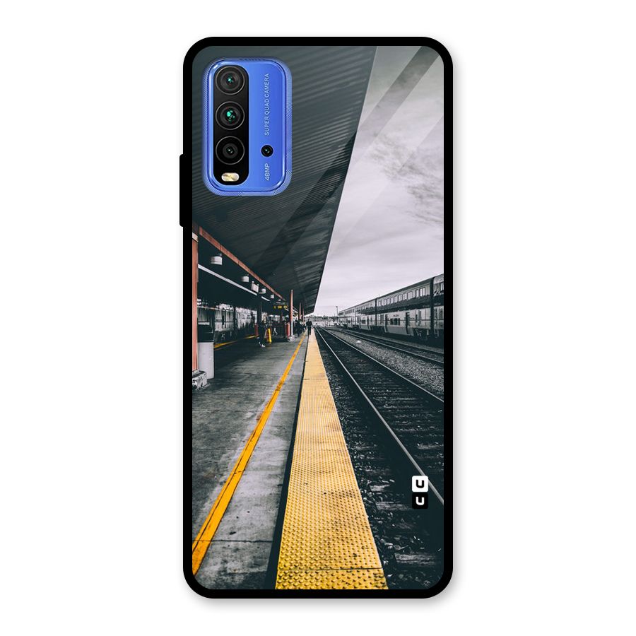 Railway Track Glass Back Case for Redmi 9 Power