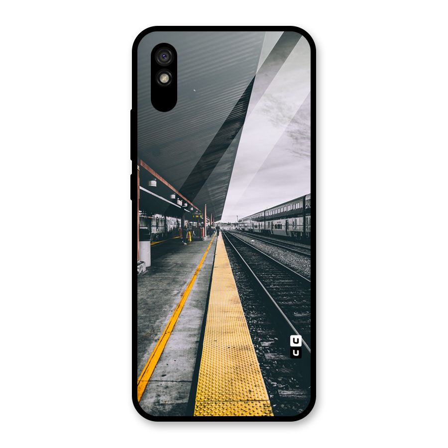 Railway Track Glass Back Case for Redmi 9i
