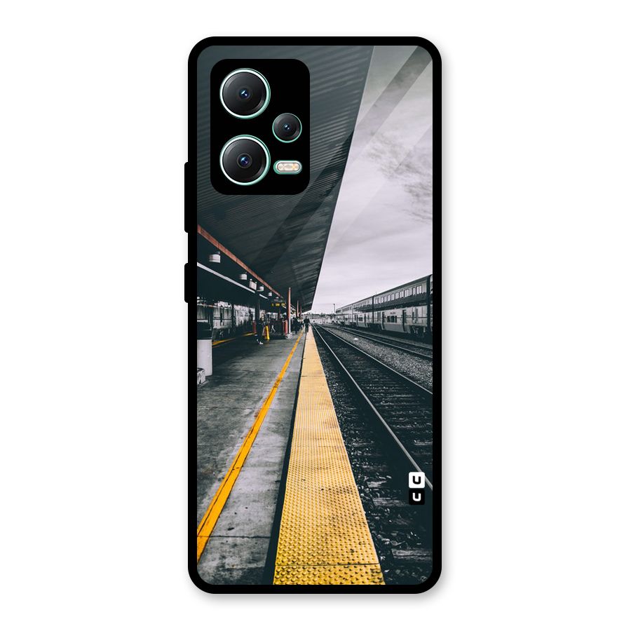 Railway Track Glass Back Case for Redmi Note 12 5G