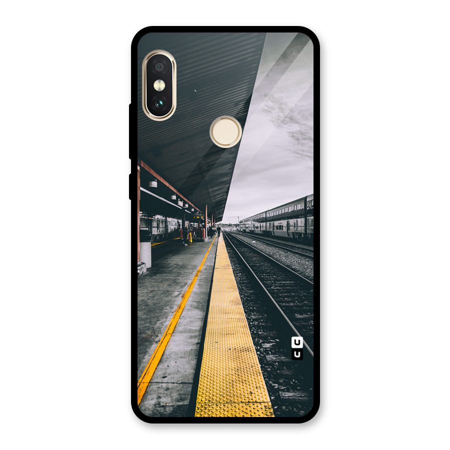 Railway Track Glass Back Case for Redmi Note 5 Pro