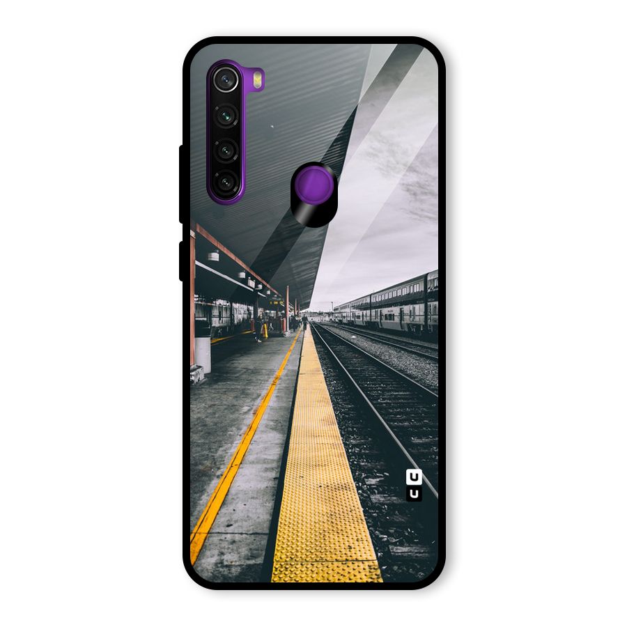 Railway Track Glass Back Case for Redmi Note 8