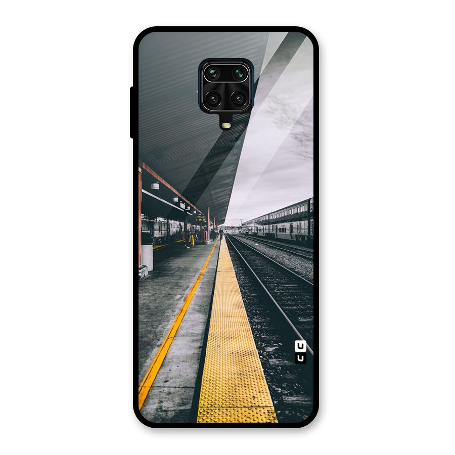 Railway Track Glass Back Case for Redmi Note 9 Pro