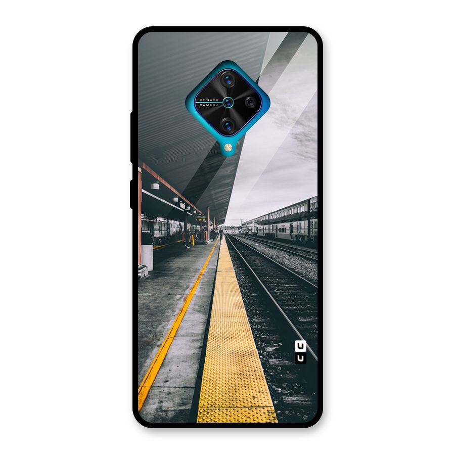 Railway Track Glass Back Case for Vivo S1 Pro